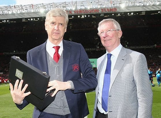 Wenger and Sir Alex