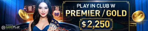 Casino club w premier or gold promotion program, win $2,250 prize.
