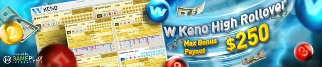 Lottery games high rollover bonus