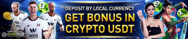 Crypto usdt bonus if deposit by local currency