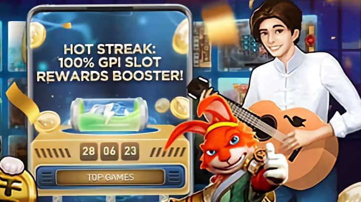 Slots game extra 100% reward booster