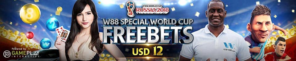 W88 Promotion Freebet World Cup Russia