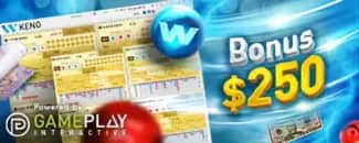Keno and lottery high rollover bonus only for w88 member.