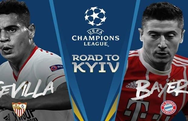 UCL Sevilla vs Bayern Munich 04/2018