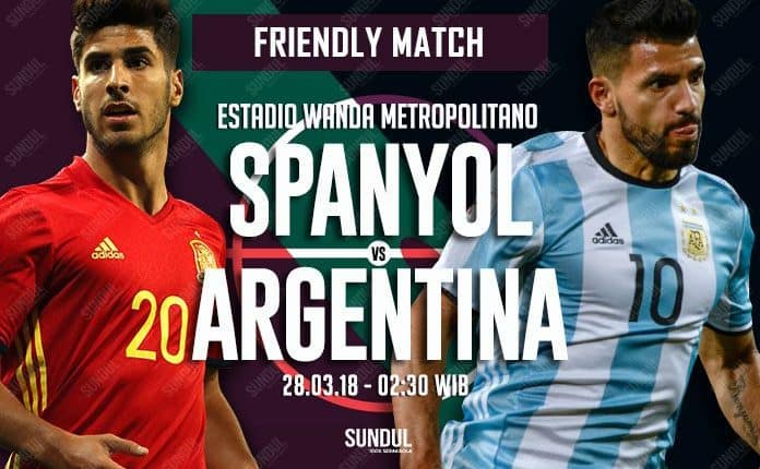 Spanyol vs Argentina 03/2018