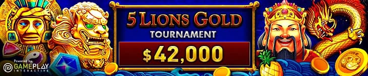 5 Lions Gold Slots Game